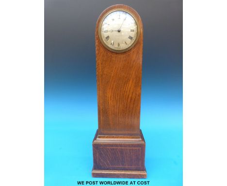 A Finnigan's Ltd Manchester miniature longcase clock, height 45.5cm