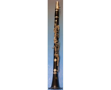 A cased Corton clarinet 