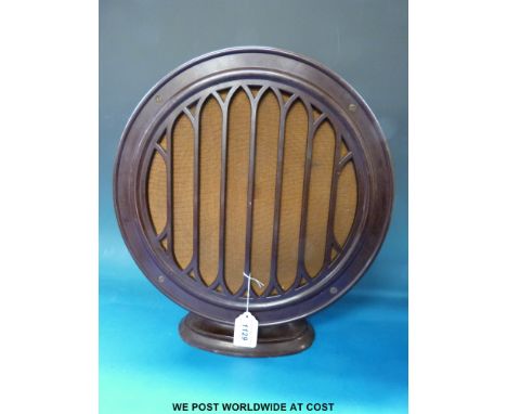 A bakelite speaker by 'The British Thomson Houston Co. Ltd. Cone Loud speaker'