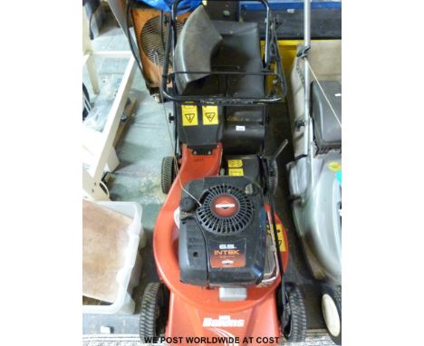 A Bolens 3 in 1 lawn mower with Briggs and Stratton OHV engine